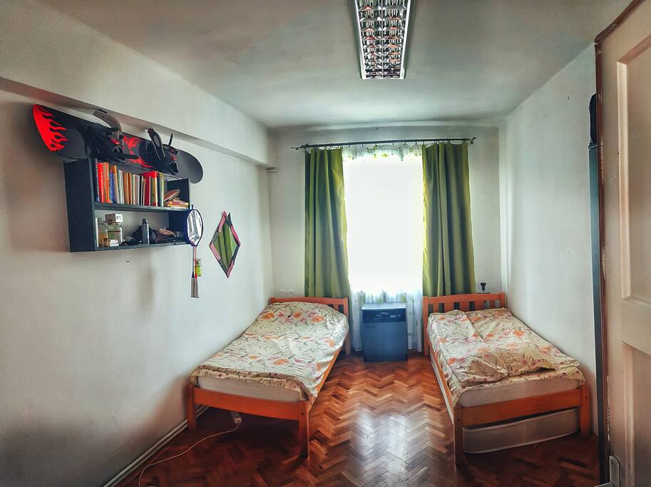 Double Bedroom with an extra floor mattress