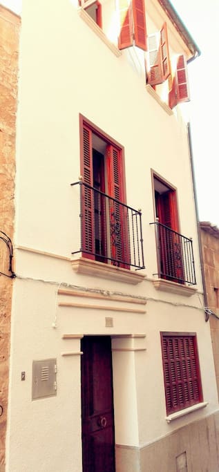 Fachada de la casa