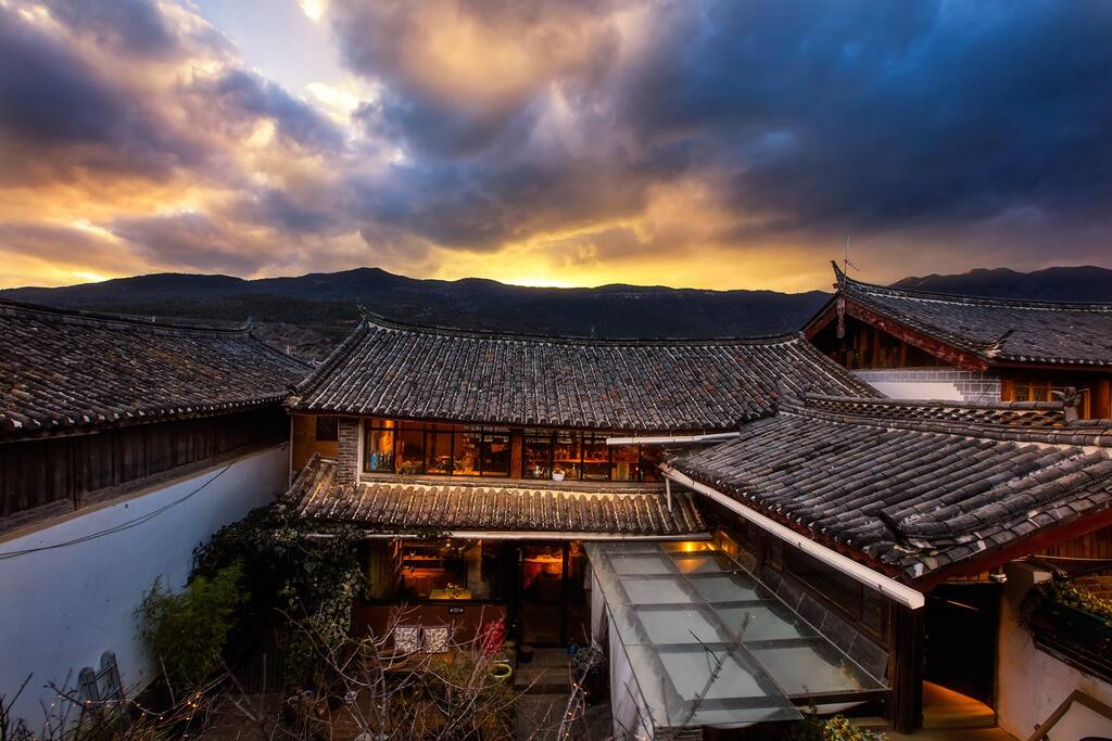 七海小屋2楼的美丽景色