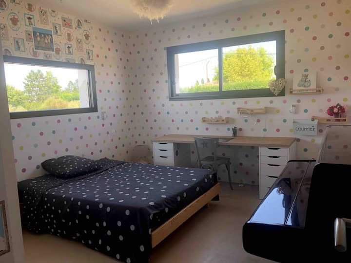 ベッドルーム2プールには直接アクセスできない子供用シングルルーム