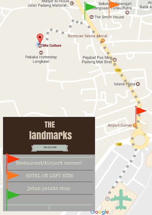 our directions on Map