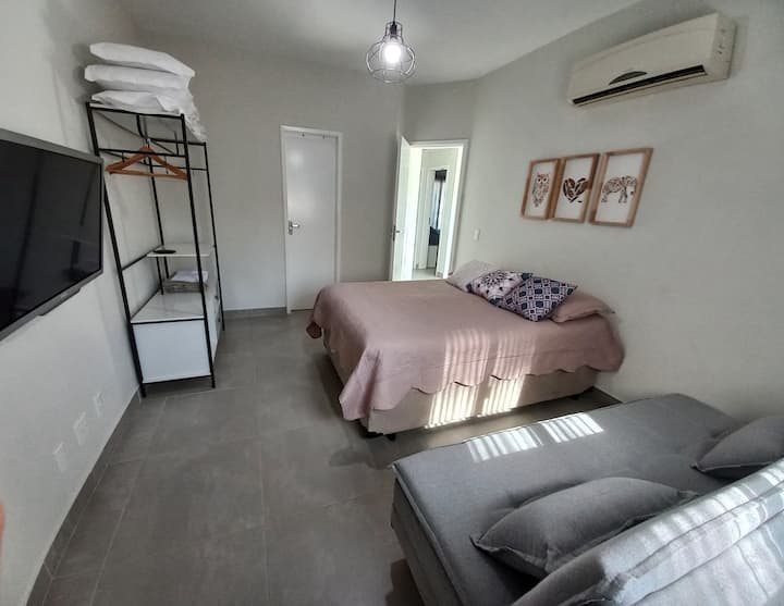 Апартамент с телевизор (двойно легло и разтегателен диван)