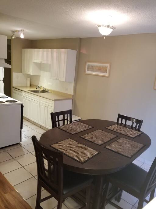 Eat in kitchen/dining room.