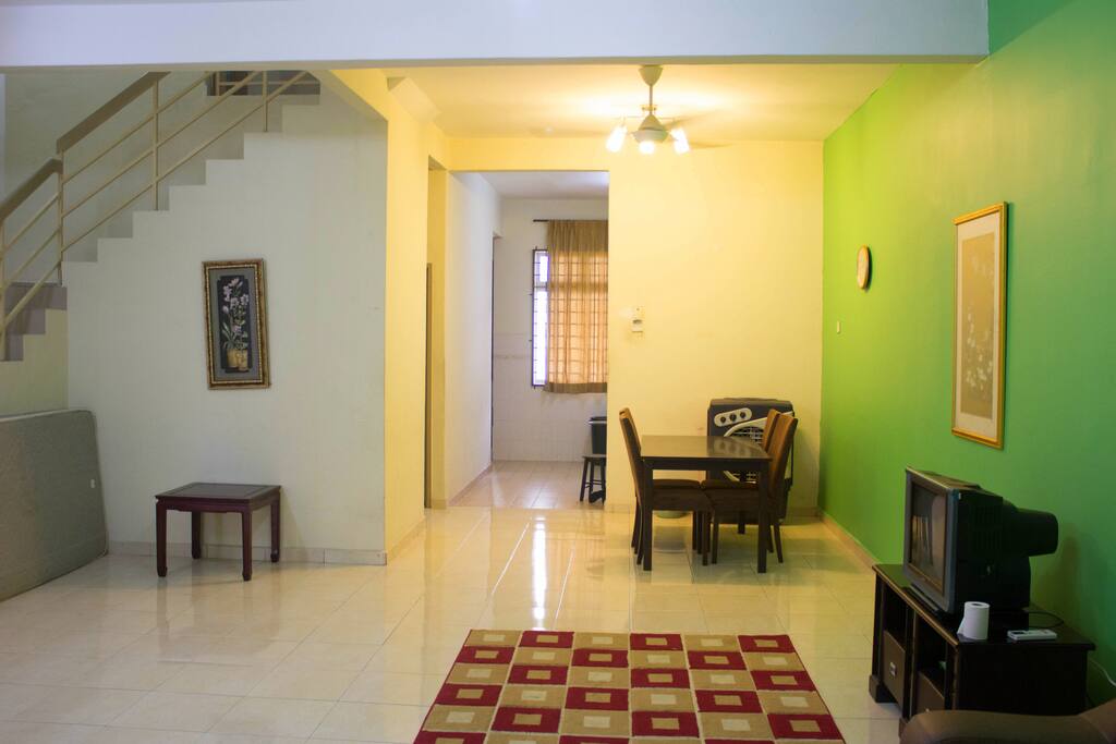 Spacious Living area.