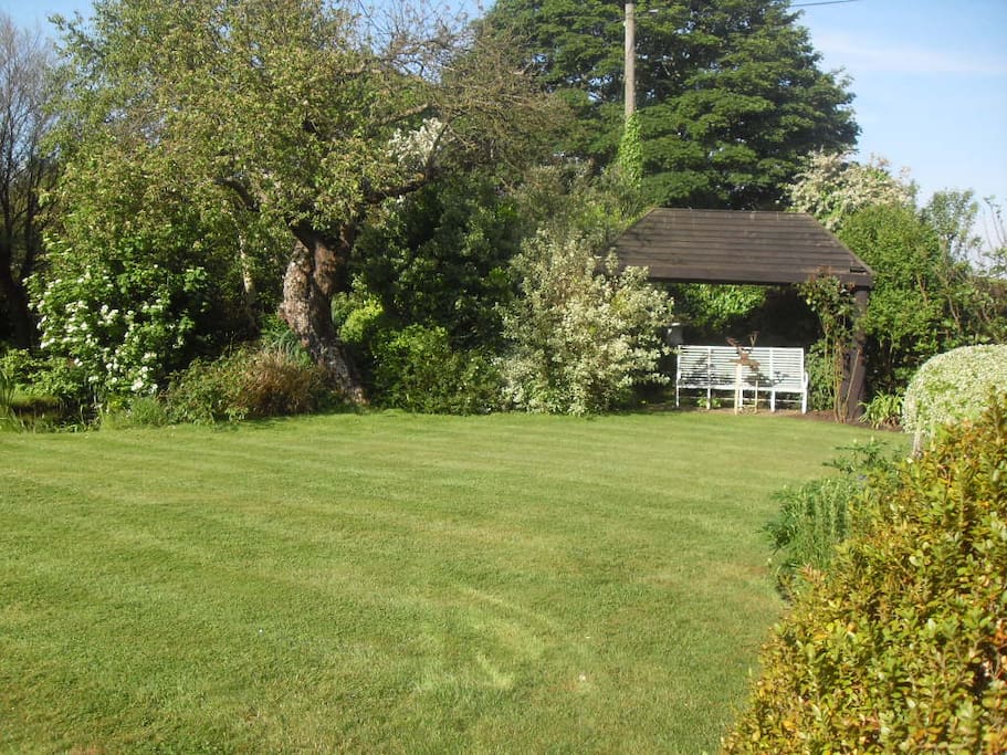 garden view from breakfast room