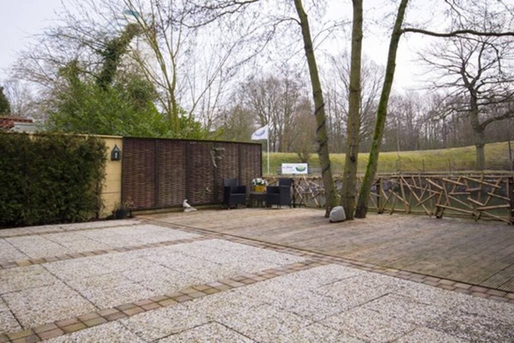 Back yard with nice vieuw