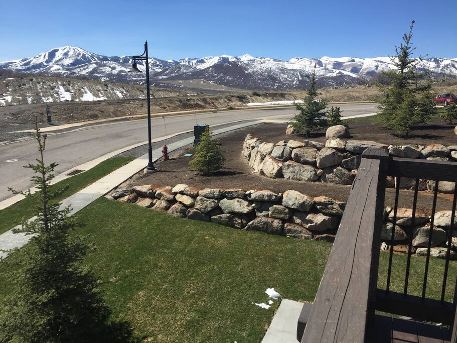 View of the resorts too