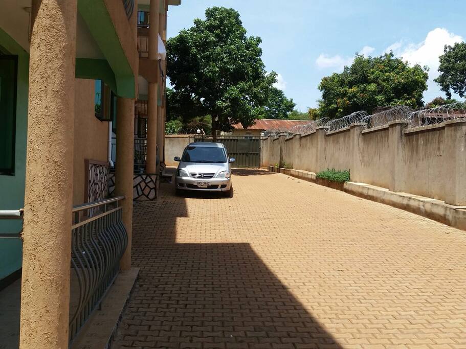 Compound / parking area