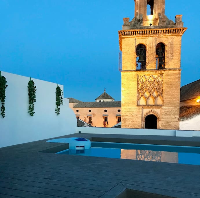Terraza con piscina y vistas inmejorables