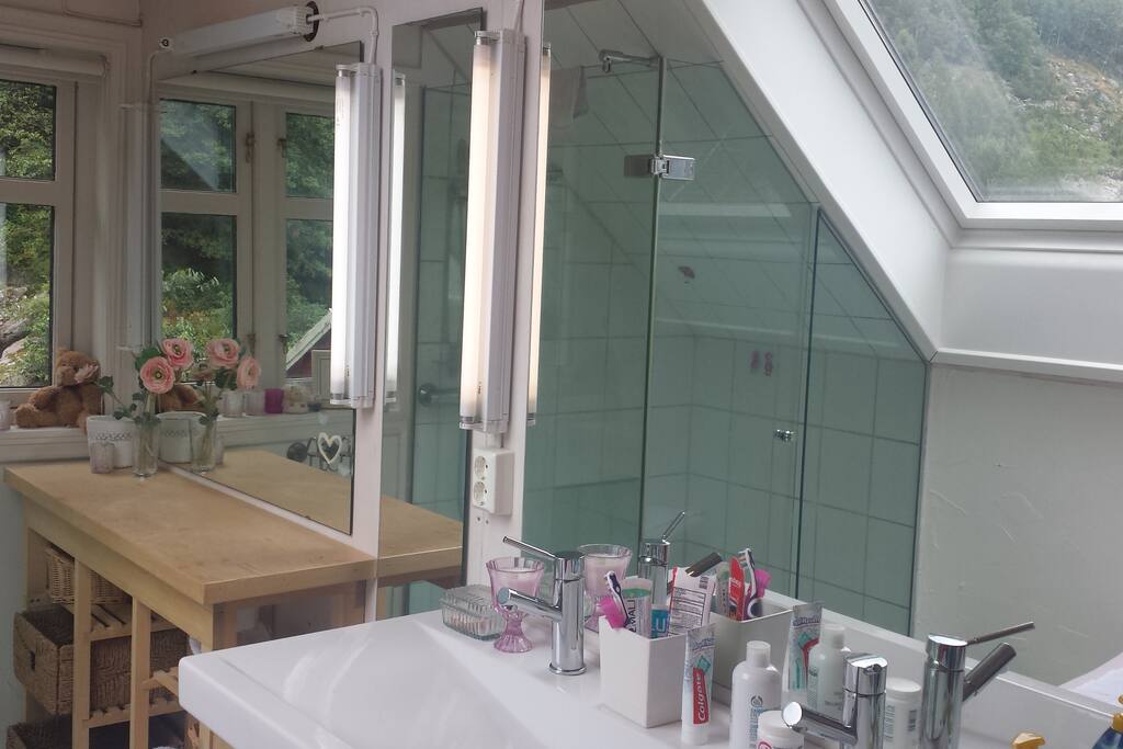 The bathroom