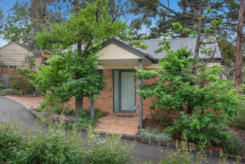 Green environment with individual gardens.