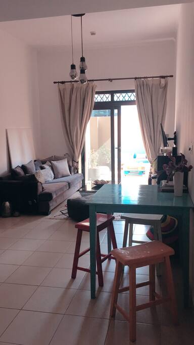 Cosy Salon with Terrace Access