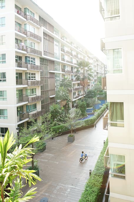 View from balcony