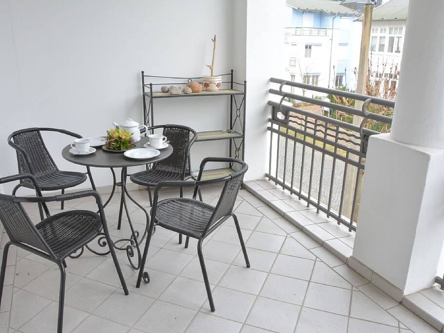 großzügiger Balkon