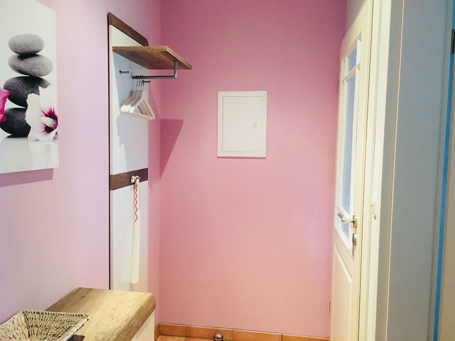 Flur mit Garderobe