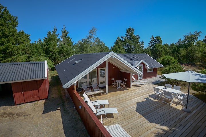 House in Kromose, Römö, 102Qm, 300m to the Wadden Sea