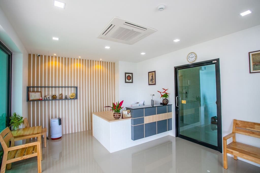 Reception area