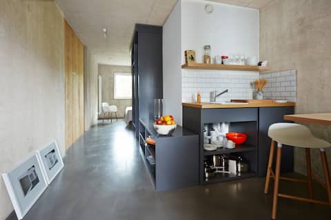 Erfolgreiche Airbnb-Immobilie: ipartment | Design Apartment near Cologne Fair in Mülheim