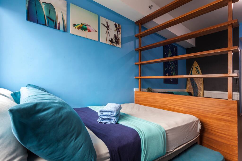 With soft, comfortable double bed for a good night's rest.