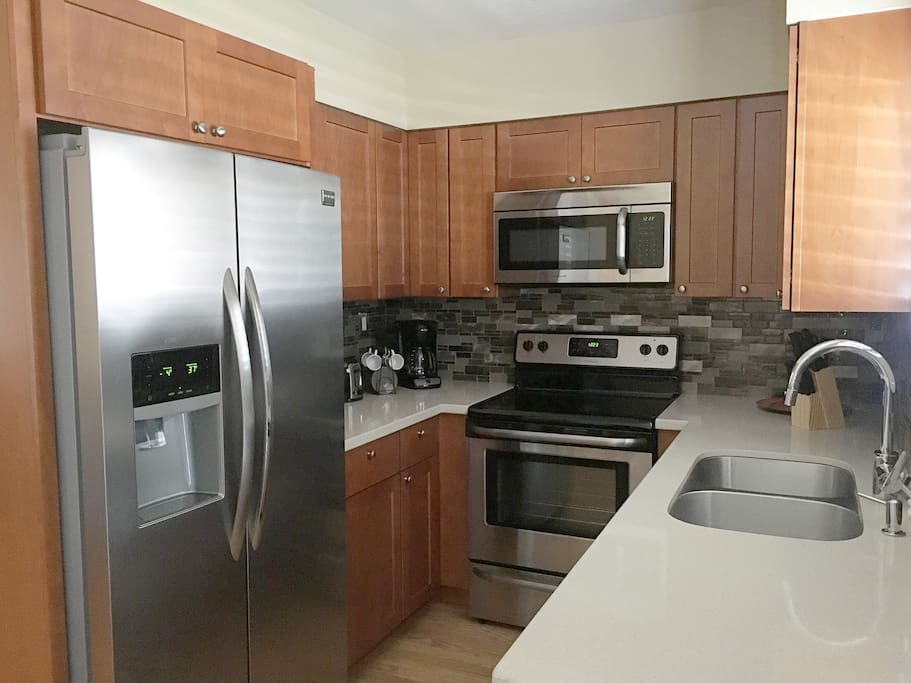 Renovated kitchen