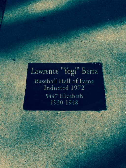 Yogi's Plaque