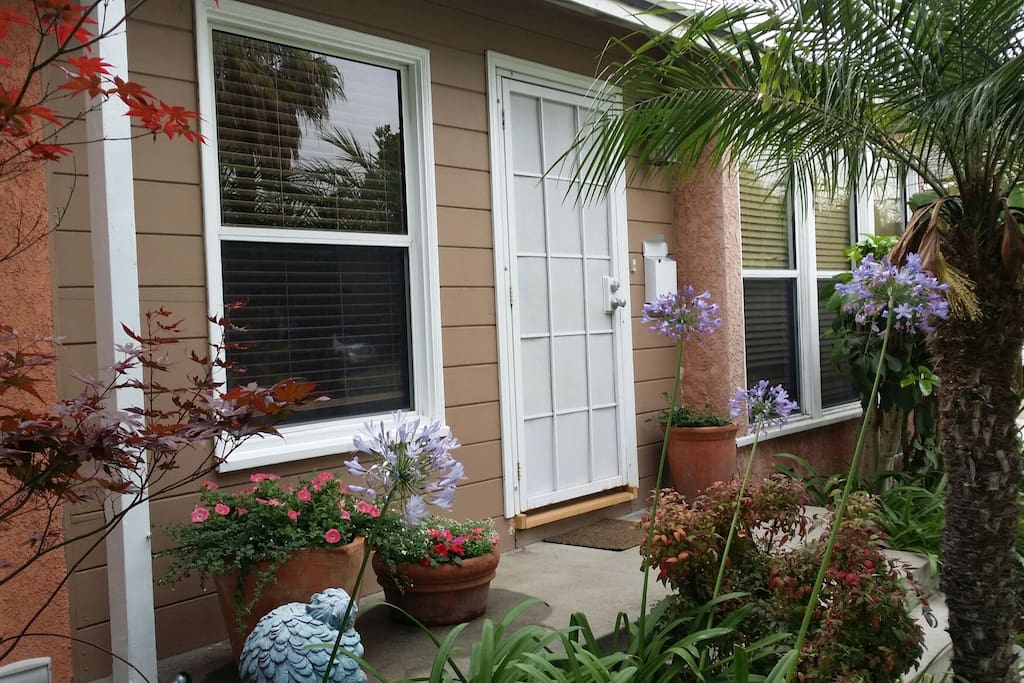 Front of home.