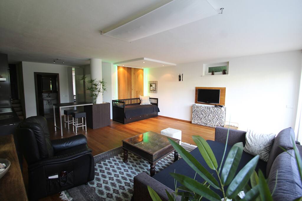 Geräumiges Wohnzimmer