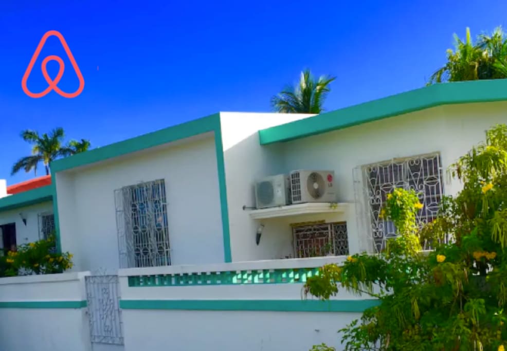 You'll be staying in a secure home in the peaceful King's Park neighborhood.