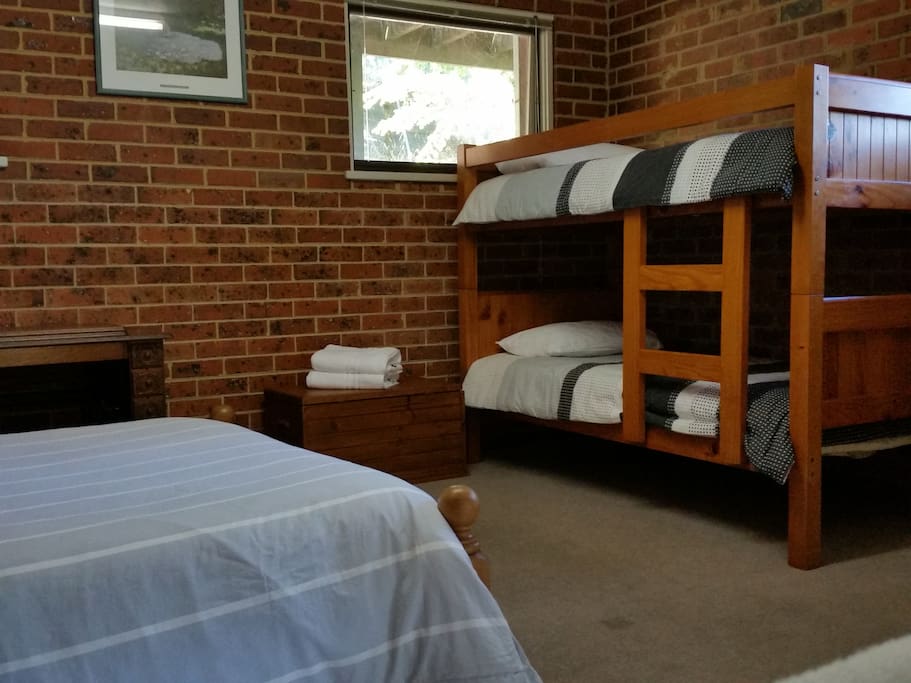 Bunks in same room as Double Bed