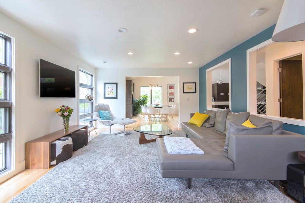 Mid-Century Modern living room