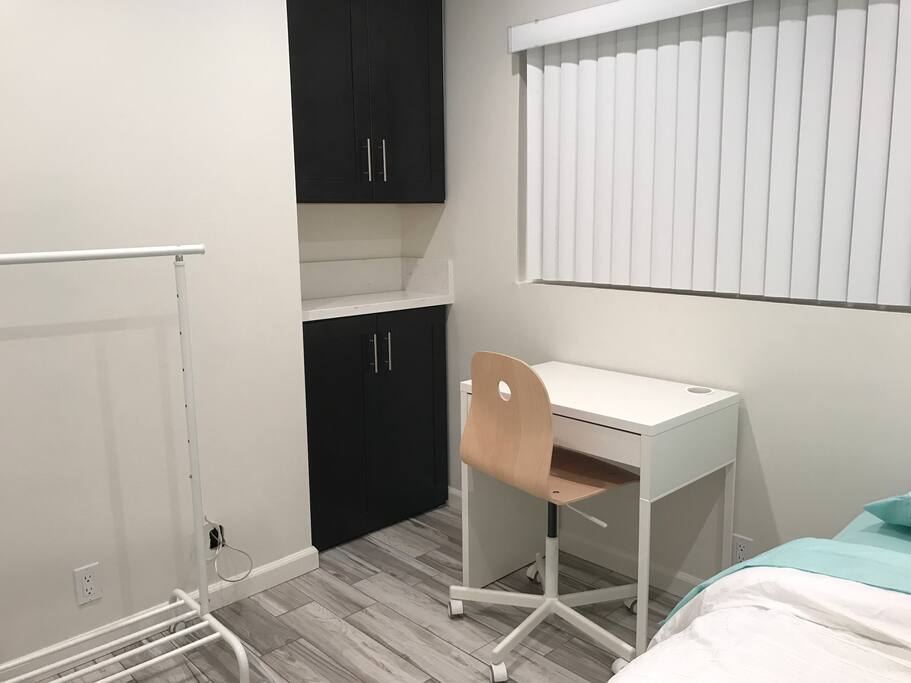 A Small Friendly Work Space and Extra Capnets For Your Need!!