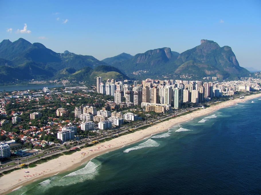 Praia da região - Barra da Tijuca - Posto 7