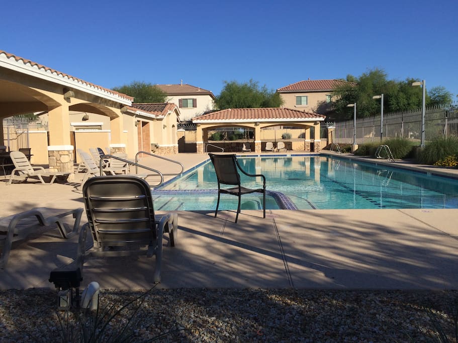 Pool Area - 30 yards from patio