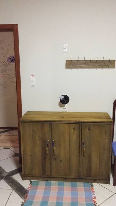 Cama em quarto compartilhado