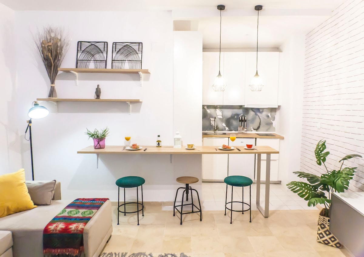 Estiloso y moderno apartamento en Casco histórico - Camas