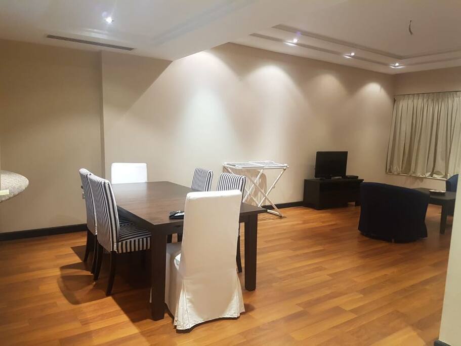 Living Room and Dining Table
