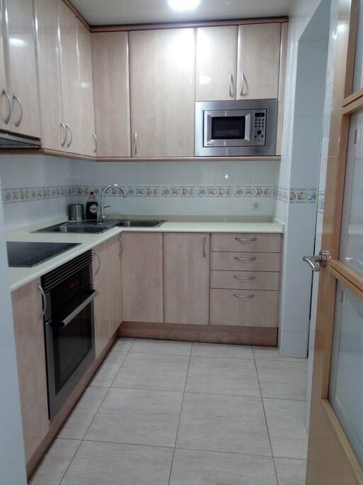 Cocina totalmente equipada.