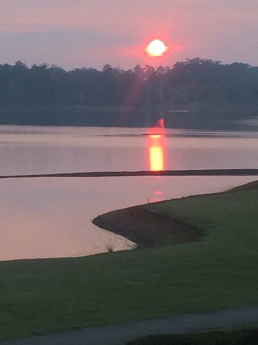 The view from our southwest deck