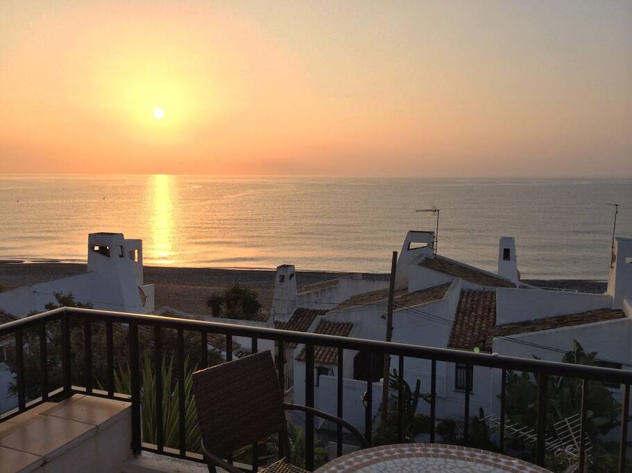 Sunraise from the terrace