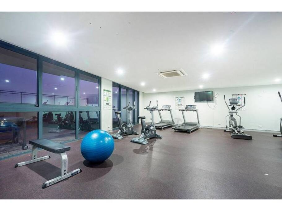 full equipped gymnasium