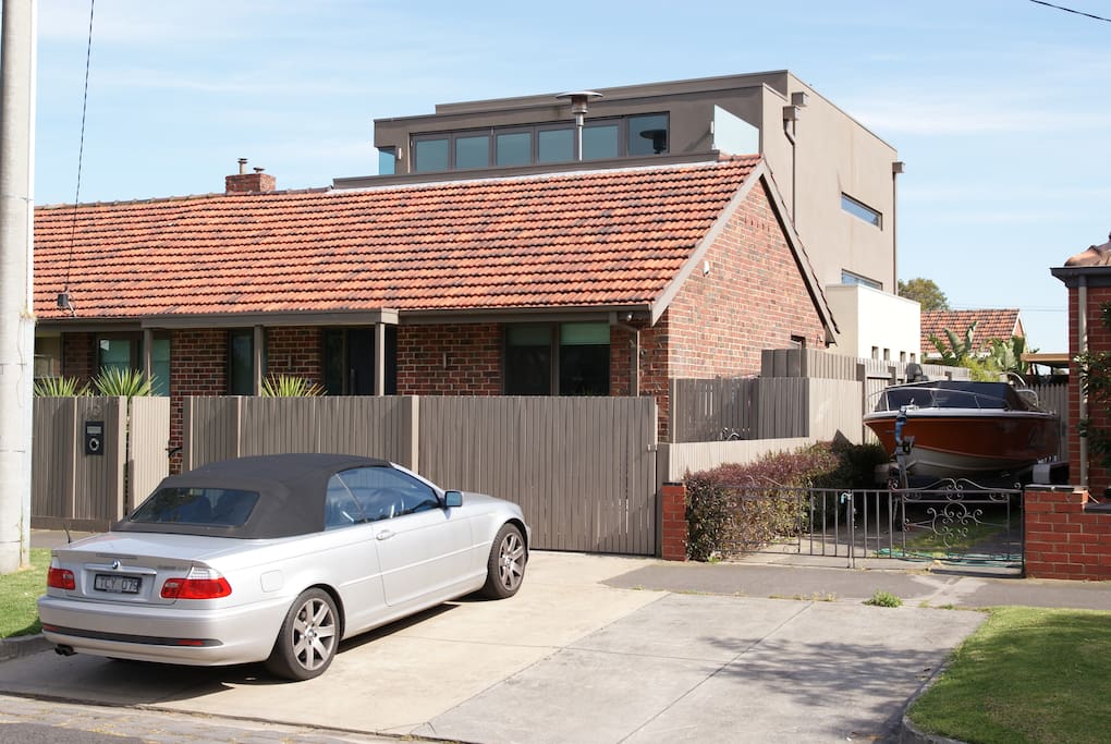 Modern contemporary living behind heritage facade.