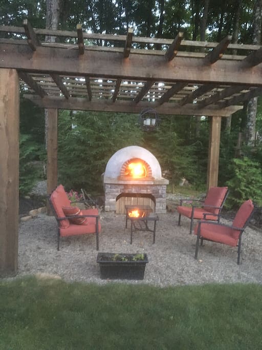 Wood Fired Brick Pizza Oven