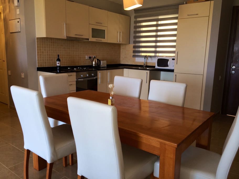 Kitchen and Dining area