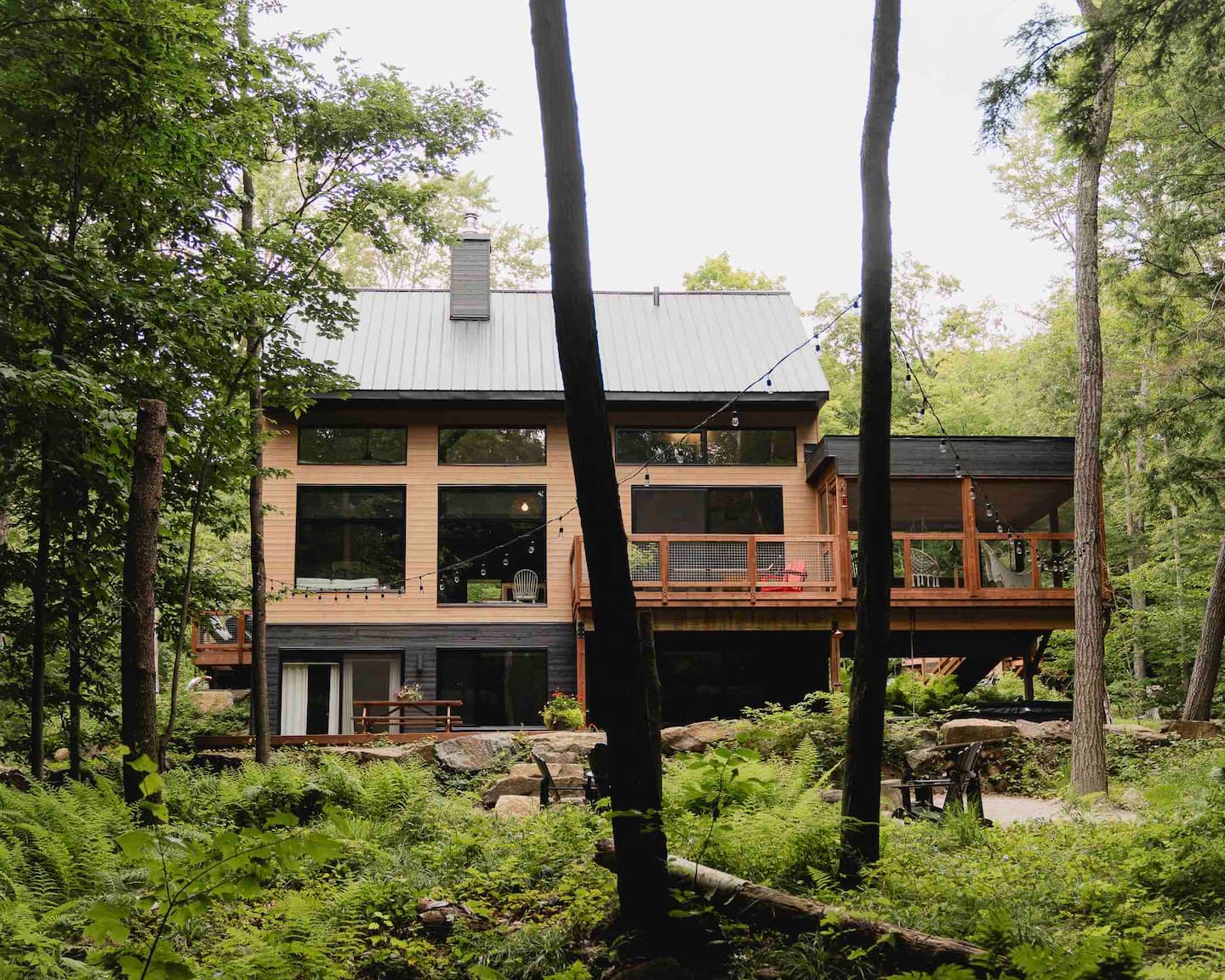 Chalet spa et lac, Sainte-Anne-des-Lacs