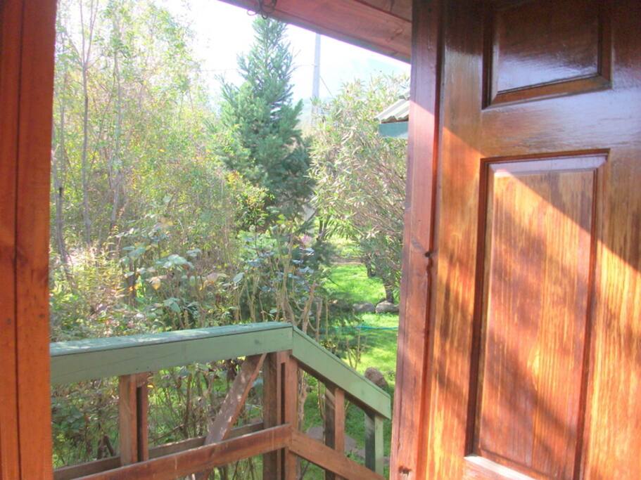 VISTA JARDIN DESDE LIVING