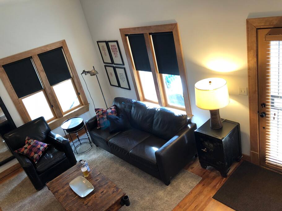 A calming oasis in the city. Totally private from your neighbors.