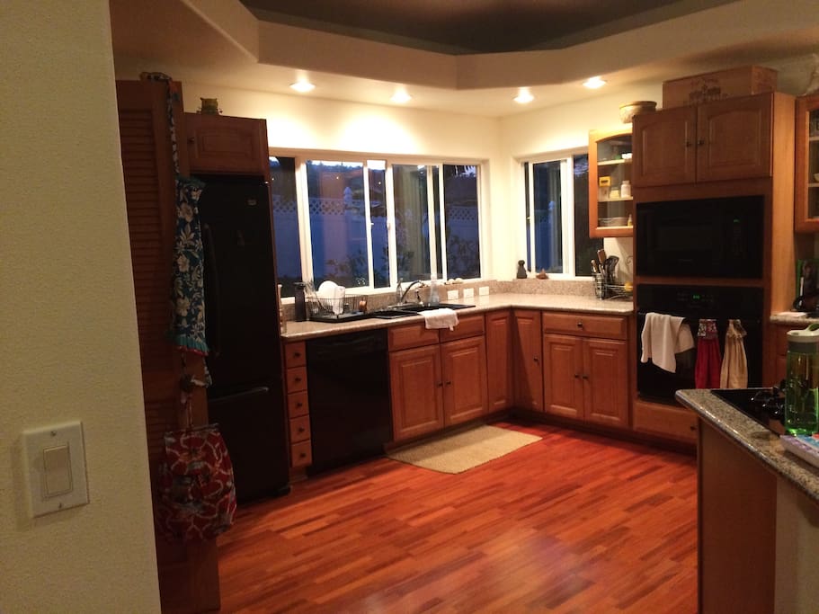 Kitchen area.