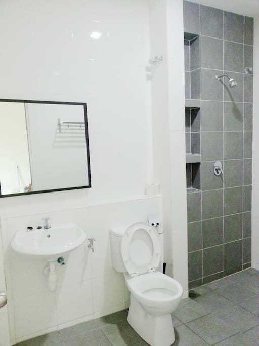 Toilet with centralized solar water heater