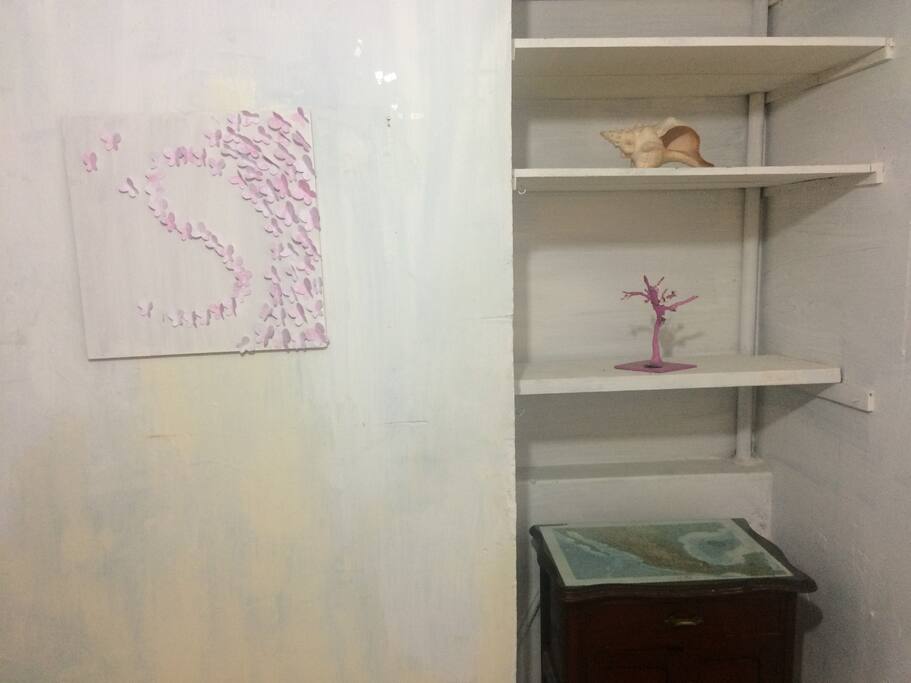Parte del cuarto de huéspedes