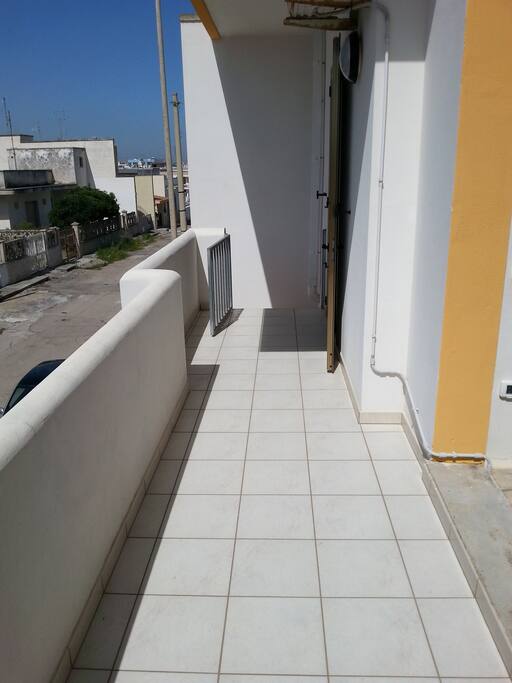 Il balcone frontale